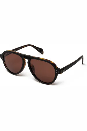 Hally & Son Okulary DH507S03. Okulary przeciwsłoneczne, Kolor czarny. Unisex.
