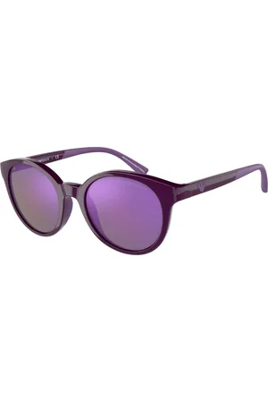 Emporio Armani Okulary EA4185-51154V. Okulary przeciwsłoneczne, Kolor PURPLE. Kobieta.