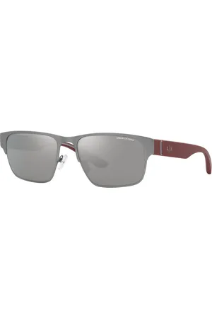 Armani Exchange Okulary AX2046S6003Z3. Okulary przeciwsłoneczne, Kolor czerwony. Mężczyzna.