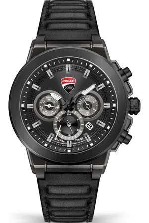 DUCATI Zegarek DTWGF2019201. Kwarcowy, Kolor czarny. Mężczyzna.
