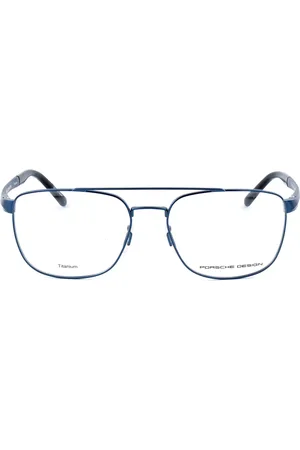 Porsche Design Okulary P8370D56. Okulary, Kolor niebieski. Mężczyzna.
