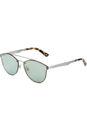 Web Okulary WE0189-09X. Okulary przeciwsłoneczne, Kolor srebrny. Unisex.