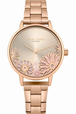 Daisy Dixon Zegarek DD087RGM. Kwarcowy, Kolor różowy. Kobieta.