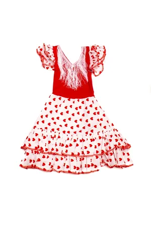 FLAMENCO Dodatek VS-RB-LHEARTH. DRESS, Kolor . Dziecko.