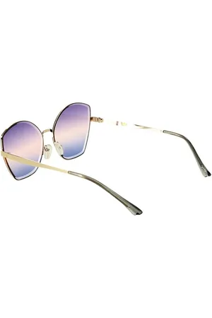 LOOKS STYLE Okulary przeciwsłoneczne MAZZINI CAT EYE MAZZINI SIMPLE BEAUTY niebieskie