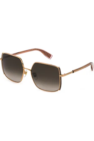 Furla Okulary SFU538-5808FC. Okulary przeciwsłoneczne, Kolor złoty. Kobieta.
