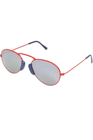 LGR Okulary AGADIR-RED-07. Okulary przeciwsłoneczne, Kolor czerwony. Unisex.