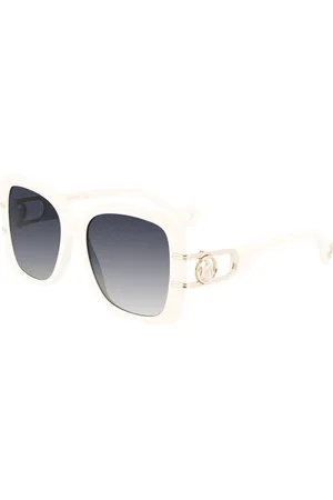 Lanvin Okulary LNV624S-102. Okulary przeciwsłoneczne, Kolor biały. Kobieta.
