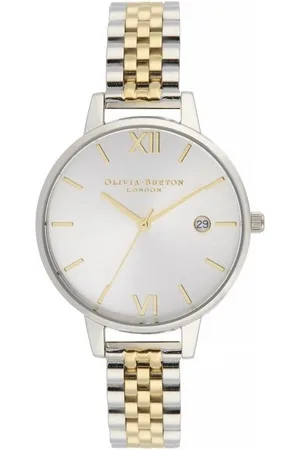 Olivia Burton Zegarek OB16DE05. Kwarcowy, Kolor srebrny. Kobieta.