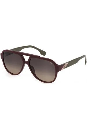 Fila Okulary SFI459-5903G6. Okulary przeciwsłoneczne, Kolor czerwony. Unisex.