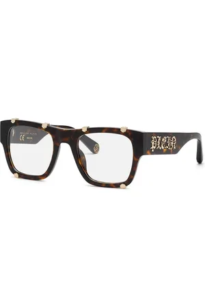 Philipp Plein Okulary VPP042W540722. Okulary korekcyjne, Kolor brązowy. Mężczyzna.
