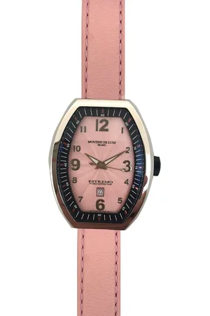 Montres De Luxe Zegarek 09EX-L/A8303. Kwarcowy, Kolor różowy. Kobieta.