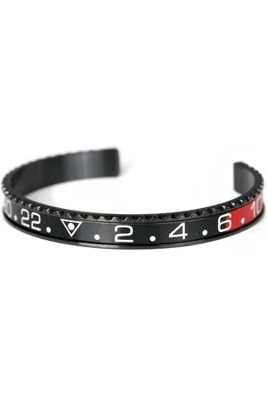 OYSTER Biżuteria BK-GMT-RDBK. Bransoletka, Kolor czarny. Mężczyzna.