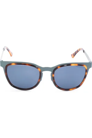LGR Okulary GLOR-BLUE39. Okulary przeciwsłoneczne, Kolor niebieski. Unisex.