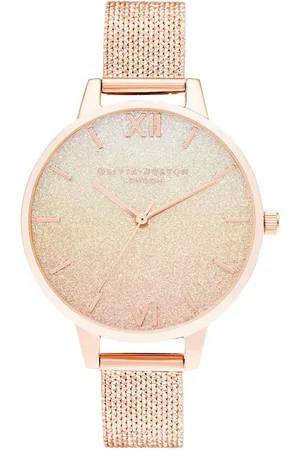 Olivia Burton Zegarek OB16US58. Kwarcowy, Kolor różowy. Kobieta.