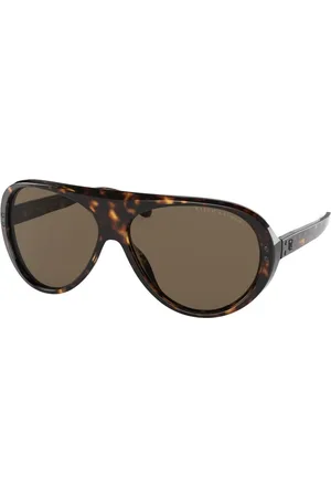 Ralph Lauren Okulary RL8194-500373. Okulary przeciwsłoneczne, Kolor brązowy. Mężczyzna.