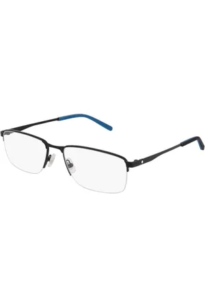 Montblanc Okulary MB0107O-004. Okulary korekcyjne, Kolor czarny. Mężczyzna.