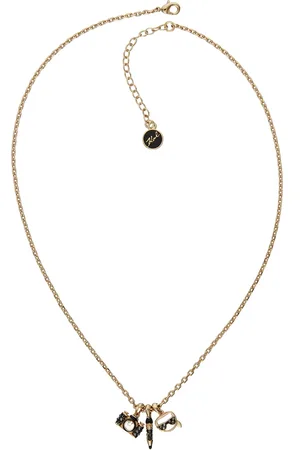 Karl Lagerfeld Biżuteria 5512301. Naszyjnik, Kolor złoty. Kobieta.