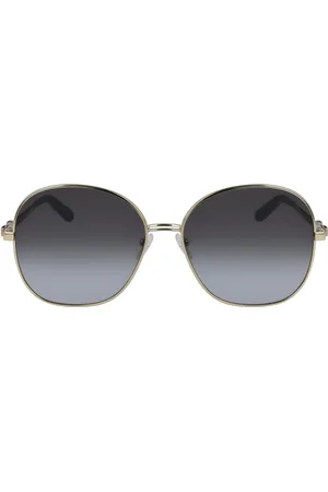 Salvatore Ferragamo Okulary SF242S-711. Okulary przeciwsłoneczne, Kolor szary złoty. Kobieta.