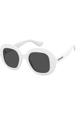 Havaianas Okulary LENCOIS-VK6. Okulary przeciwsłoneczne, Kolor biały. Kobieta.