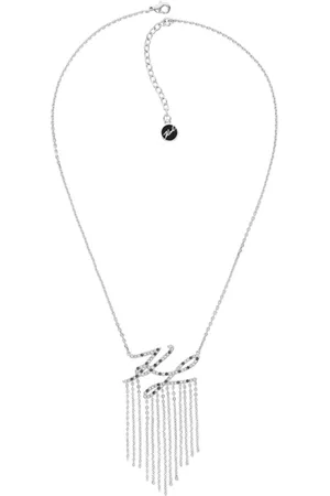 Karl Lagerfeld Biżuteria 5512210. Naszyjnik, Kolor szary. Kobieta.