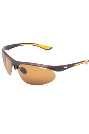 Fila Okulary SF228-99PMBRN. Okulary przeciwsłoneczne, Kolor brązowy. Unisex.