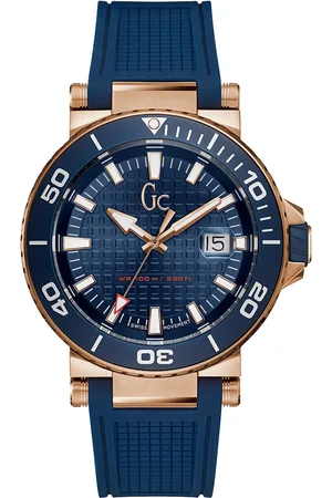 GC Zegarek Y36004G7. Kwarcowy, Kolor niebieski. Mężczyzna.