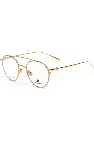 Belstaff Okulary JAGGEDCLIPOND. VIEW + CLIP-ON, Kolor złoty. Kobieta.