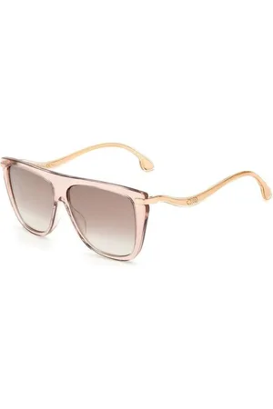 Jimmy Choo Okulary SUVIS58FWMNQ. Okulary przeciwsłoneczne, Kolor różowy. Kobieta.