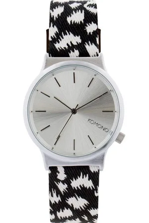 Komono Zegarek KOM-W1836. Kwarcowy, Kolor srebrny. Unisex.