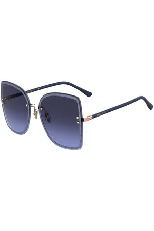 Jimmy Choo Okulary LETI-S-LKSGB. Okulary przeciwsłoneczne, Kolor niebieski. Kobieta.