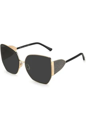 Jimmy Choo Okulary RIVERS61RHLIR. Okulary przeciwsłoneczne, Kolor złoty. Kobieta.
