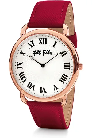 Folli Follie Zegarek WF16R014SPR. Kwarcowy, Kolor biały. Kobieta.