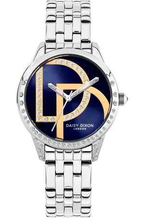 Daisy Dixon Zegarek DD105SM. Kwarcowy, Kolor niebieski. Kobieta.