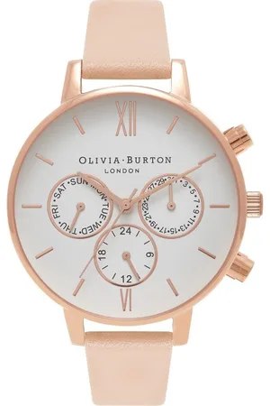 Olivia Burton Zegarek OB16CG88. Kwarcowy, Kolor biały. Kobieta.