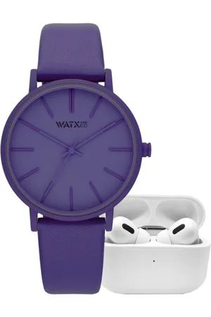 WatxandCo Zegarek RELOJ13_38. Kwarcowy, Kolor liliowy. Kobieta.