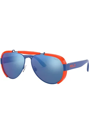 Ralph Lauren Okulary P312994035560. Okulary przeciwsłoneczne, Kolor niebieski. Unisex.