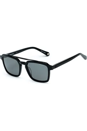 Belstaff Okulary CASSELLNEGROW. Okulary przeciwsłoneczne, Kolor czarny. Unisex.