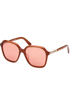 Swarovski Okulary SK0390-5642J. Okulary przeciwsłoneczne, Kolor OXIDE. Kobieta.