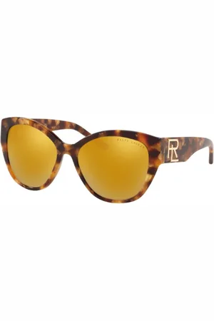 Ralph Lauren Okulary RL8168-56157P. Okulary przeciwsłoneczne, Kolor brązowy. Kobieta.