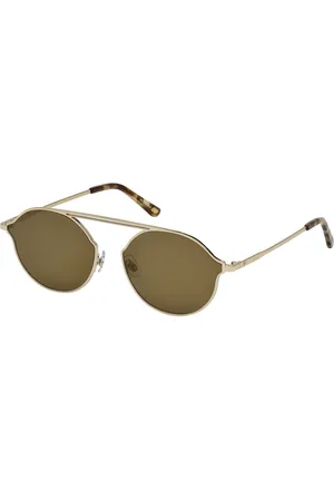 Web Okulary WE0198-32G. Okulary przeciwsłoneczne, Kolor złoty. Unisex.