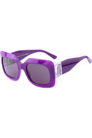 Jimmy Choo Okulary GAYA-S-RY8UR. Okulary przeciwsłoneczne, Kolor PURPLE. Kobieta.