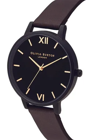Olivia Burton Zegarek OB16SH06. Kwarcowy, Kolor czarny. Kobieta.