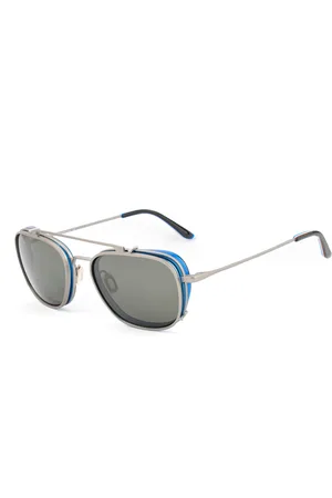 Vuarnet Okulary VL18040003. VIEW + CLIP-ON, Kolor niebieski. Mężczyzna.