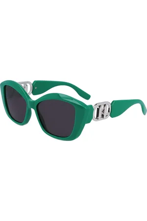 Karl Lagerfeld Okulary KL6102S-300. Okulary przeciwsłoneczne, Kolor zielony. Kobieta.