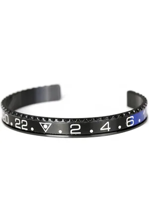 OYSTER Biżuteria BK-GMT-BLBK. Bransoletka, Kolor czarny. Mężczyzna.
