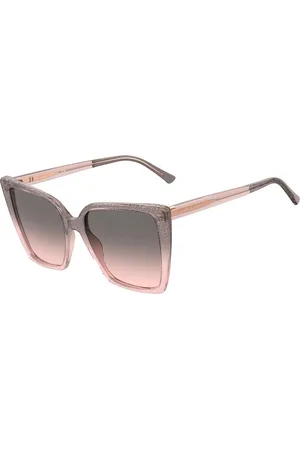 Jimmy Choo Okulary LESSIE-S-KON. Okulary przeciwsłoneczne, Kolor różowy. Kobieta.