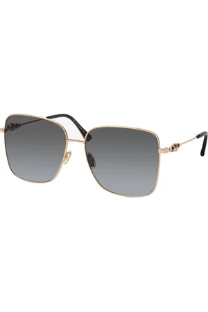 Jimmy Choo Okulary HESTER-S-2M2. Okulary przeciwsłoneczne, Kolor złoty. Kobieta.