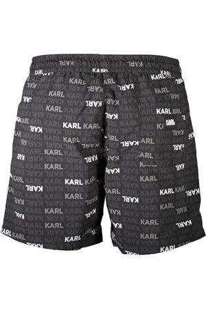 Karl Lagerfeld Męskie wygodne spodenki kąpielowe KARL LAGERFELD