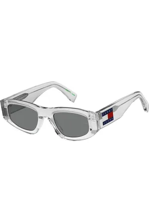 Tommy Hilfiger Okulary TJ-0087-S-900. Okulary przeciwsłoneczne, Kolor szary. Unisex.